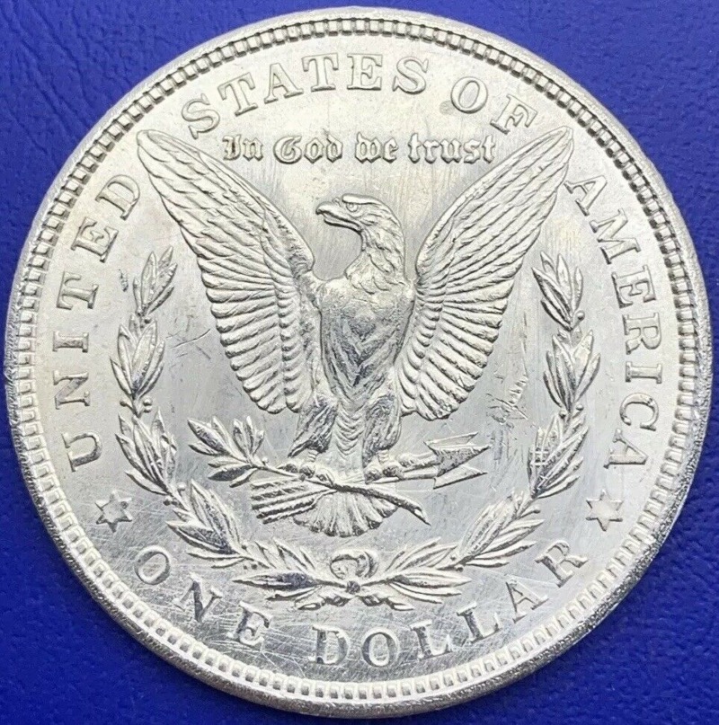 Etats-Unis, One Dollar Morgan, 1921, Philadelphie argent