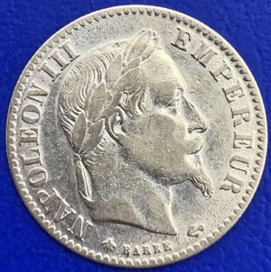 10 Francs or Napoléon III Tête Laurée 1866A