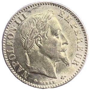 10 Francs or Napoléon III Tête Laurée 1866 Grand BB