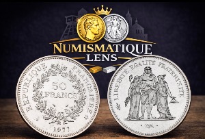 50 Francs Hercule 1977 Argent 900/1000