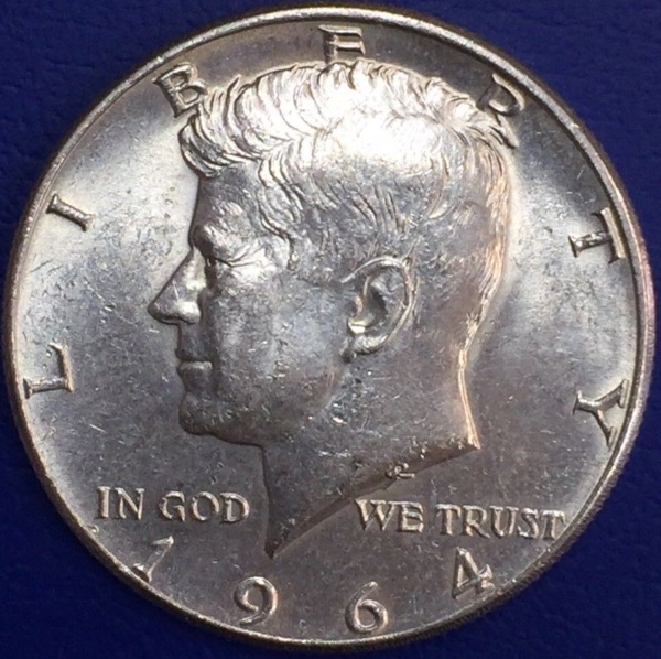 Half dollar 1964 États-Unis argent