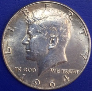1/2 Dollar "Kennedy Half dollar" 1964D États-Unis