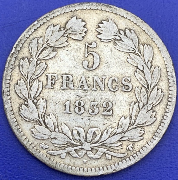 5 francs Louis Philippe 1832 T 