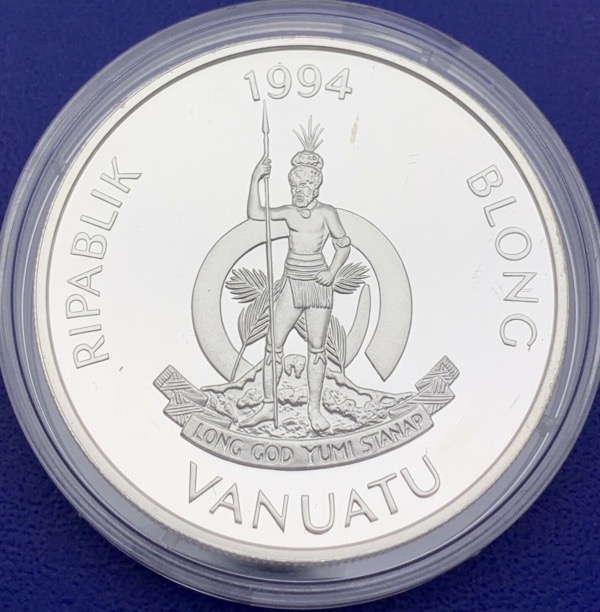 Monnaie Argent, Vanuatu 50 Vatu 1994, Olympiades Atlanta 1996