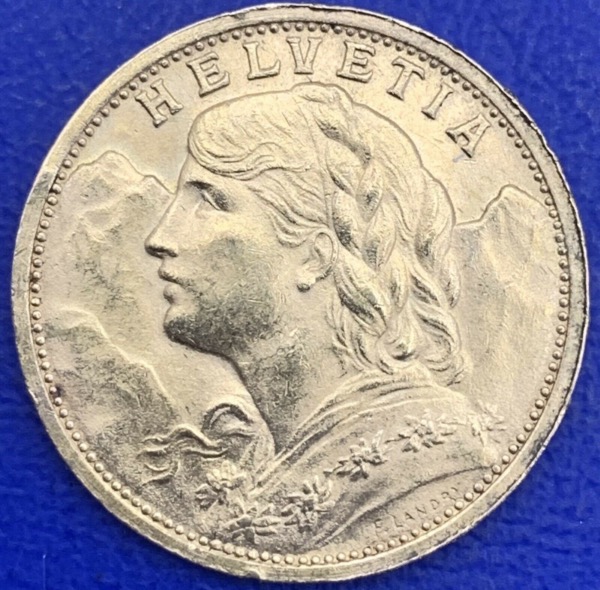 20 Francs or Vreneli 1898 Pièce or Suisse